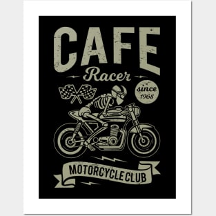 Cafe racer Posters and Art